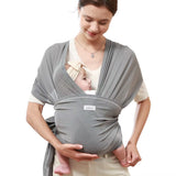 Sunveno Breathable Baby Wrap Carrier,Hands Free Baby Infant Carrier, Simple Pre-Wrapped Holder for 0-24 Months Baby Newborns