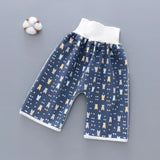 Baby Diaper Waterproof Skirt Infant Leak-Proof Urine Training Pants Cloth Diapers Kids Nappy Sleeping Bed Potty Trainining