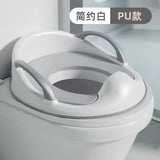 Baby Toilet Potty Seat Children Potty Safe Seat with Armrest for Girls Boy Toilet Training Outdoor Travel Infant Potty Cushion
