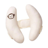 Infant Stroller Neck Pillow Banana Car Seat Head Protector Pillow, Baby Stroller Sleeping Neck Support Pillow, Cartoon Flower