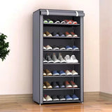 Dustproof Shoe Storage Rack Organizer Multilayer Nonwoven Shoes Storage Cabinet Home Hallway Space-Saving Cabinets Shoe Shelf