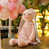 35Cm/14Inch Cute Bunny Doll, Plush Toy Doll, Baby Soothing Rabbit Doll Sleeping Doll, Stuffed Animals Kids Plushie Doll Toy