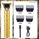 Heavy Metal Hair Cutting Machine Clipper for Men Barber Shop Trimmer for Men Mower Men'S Electric Shaver Haircut Beard Trimmer