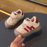 New Spring Autumn Baby Toddler Shoes Little Kids Soft Bottom Non-Slip Leather Mesh Shoes Boys Casual Shoe Girls Fashion Sneakers