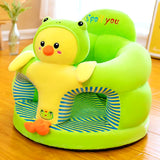 Anti-Fall Baby Learn Seat Cartoon Plush Toy Baby Learn to Sit on a Small Sofa Anti-Bump Safety Seat