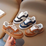 Children Casual Shoes Spring Autumn New Fashion Soft Boys Sports Shoes Students Lace-Up Light Sneakers for Girls Versatile Shoes