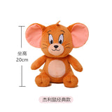 Anime Tom and Jerry Plush Toy Cartoon Movie Figures Cat Mouse Cute Plushies Stuffed Animal Doll Toys for Kids Gift Free Shipping