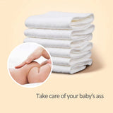 10Pcs Cotton Diapers Children Washable Reusable Baby Diaper Pad Folding Kids Changing Pads Accessories