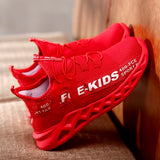 2025 High Quality Children'S Running Sneakers Breathable Lightweight Soft Non-Slip Leisure Comfortable Walking Shoes Boys Girls