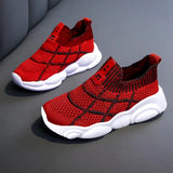 Children'S Flats Slip-On Mesh Casual Shoes for Boys Girls Summer Kid'S Solid Color Breathable Sports Soft Sole Footwear H49-1